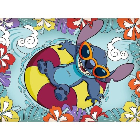 Trefl Puzzle 30 elementów Lilo i Stitch na wakacjach