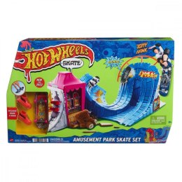 Hot Wheels Zestaw Finger Skate Wesołe miasteczko skatepark