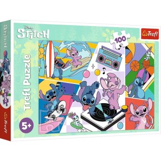 Trefl Puzzle 100 elementów Wspomnienia Lilo i Stitch