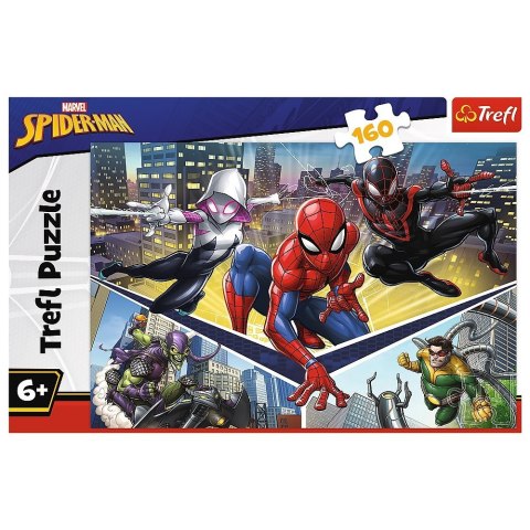 Trefl Puzzle 160 elementów Siła Spidermana