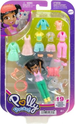 Mattel Figurka Polly Pocket Zestaw Modowy przebieranki HKV92