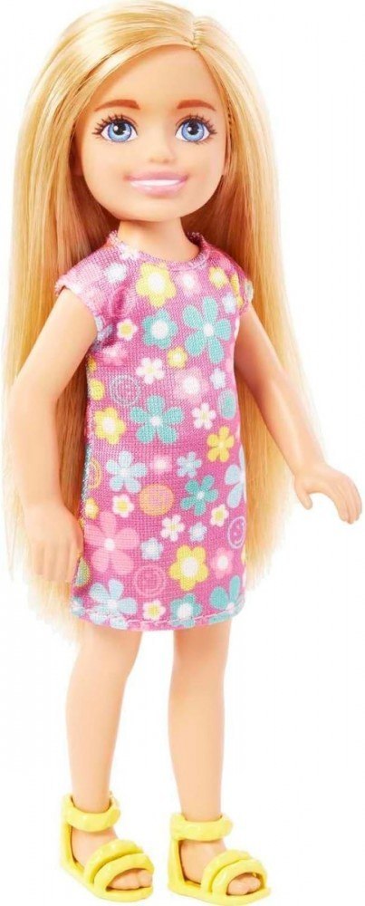 Mattel Lalka Barbie Chelsea sukienka w kwiatki