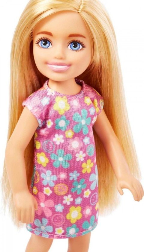 Mattel Lalka Barbie Chelsea sukienka w kwiatki