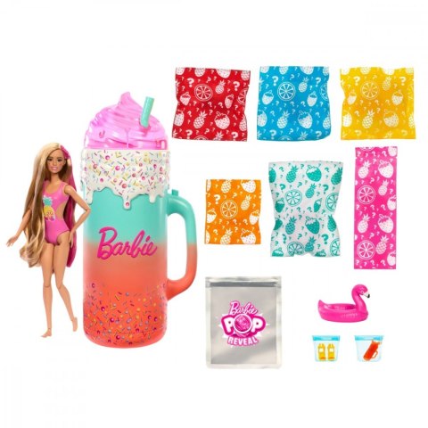 Mattel Lalka Barbie Pop Reveal Zestaw prezentowy Tropikalne smoothie