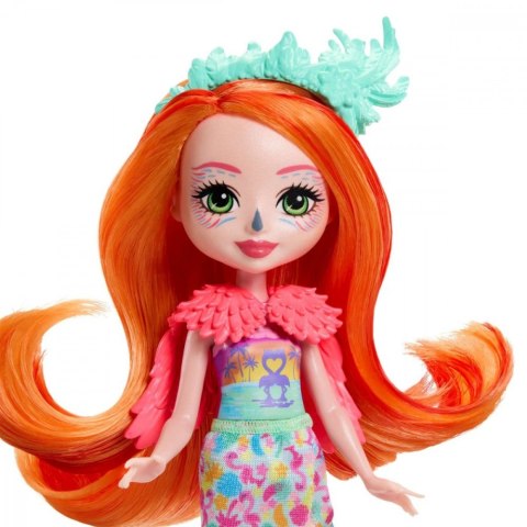 Mattel Lalka Enchantimals Rodzina Flamingów Florinda Flamingo + 3 Zwierzątka