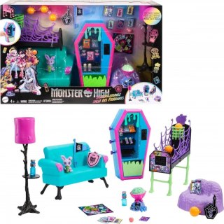 Mattel Mebelki Monster High Salonik uczniów zestaw