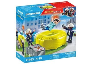 Playmobil Zestaw figurek Action Heroes 71465 Strażacy z poduszką powietrzną