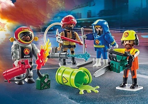 Playmobil Zestaw figurek Action Heroes 71468 My Figures: Straż pożarna