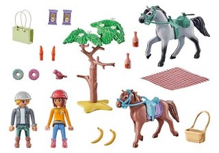 Playmobil Zestaw figurek Horses 71470 Wycieczka konna na plażę z Amelią i Benem