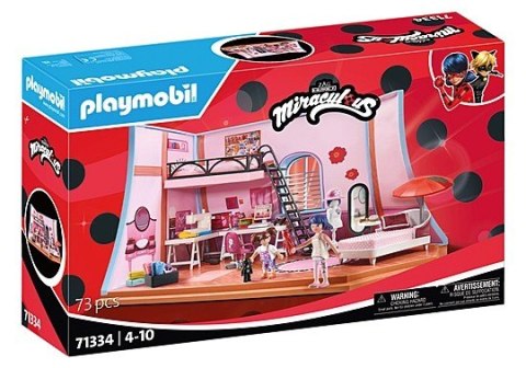 Playmobil Zestaw figurek Miraculum 71334 Poddasze Marinette