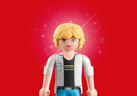 Playmobil Zestaw figurek Miraculum 71337 Adrien i Czarny Kot