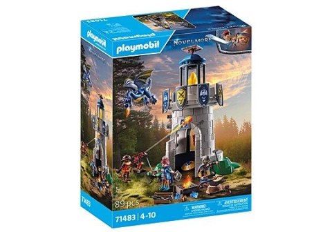 Playmobil Zestaw figurek Novelmore 71483 Rycerska wieża z kowalem i smokiem