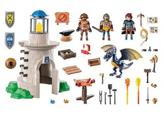 Playmobil Zestaw figurek Novelmore 71483 Rycerska wieża z kowalem i smokiem