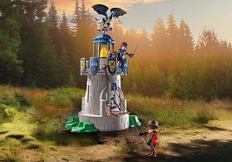 Playmobil Zestaw figurek Novelmore 71483 Rycerska wieża z kowalem i smokiem