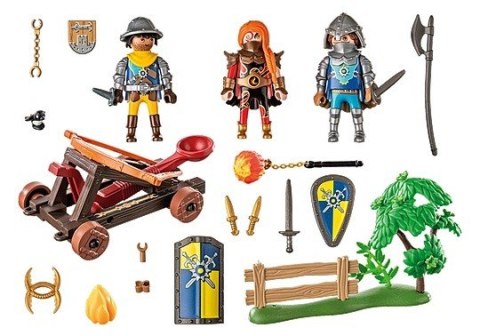 Playmobil Zestaw figurek Novelmore 71485 Zasadzka na poboczu