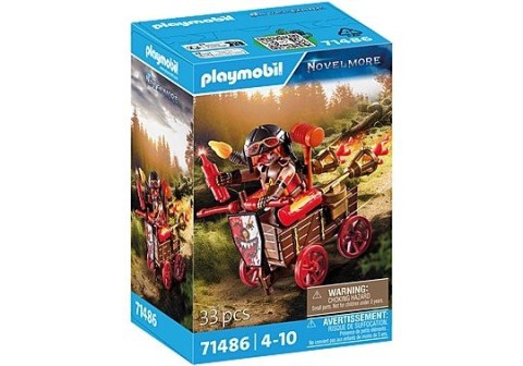 Playmobil Zestaw figurek Novelmore 71486 Pojazd wyścigowy Kahbooma