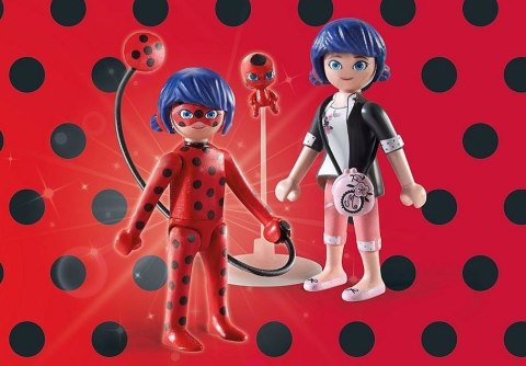 Playmobil Zestaw z figurkami Miraculum 71336 Marinette & Biedronka