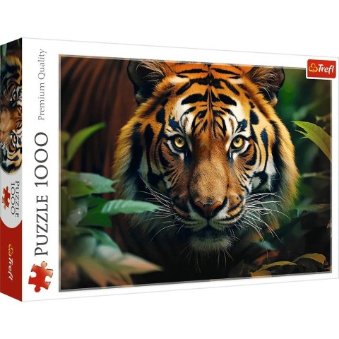 Trefl Puzzle 1000 elementów Dziki Tygrys