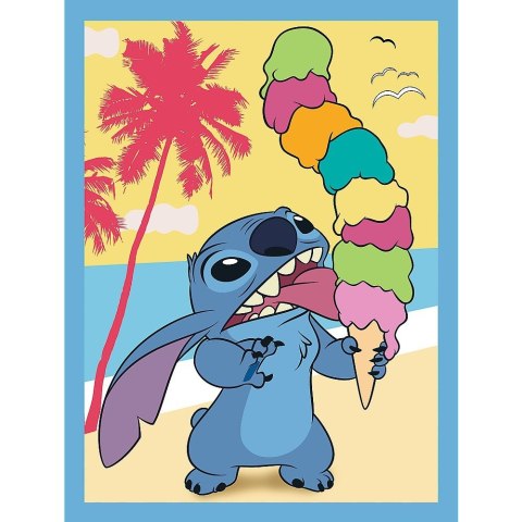 Trefl Puzzle 2w1 memos Lilo i Stitch