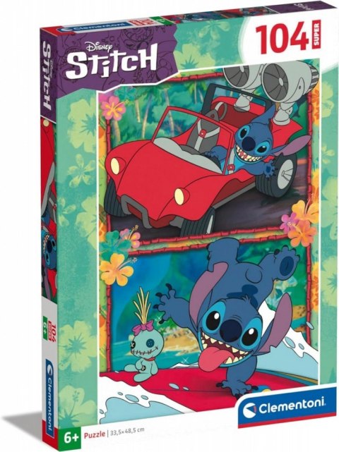 Clementoni Puzzle 104 elementy Super Kolot Stitch