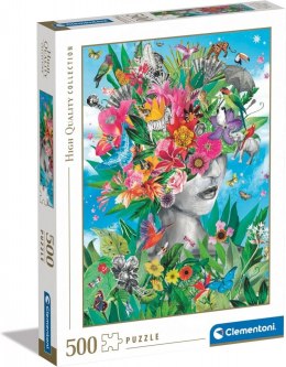 Clementoni Puzzle 500 elementów High Quality Head in the Jungle