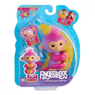 Cobi Figurka interaktywna Fingerlings Małpka Fioletowa Charlie