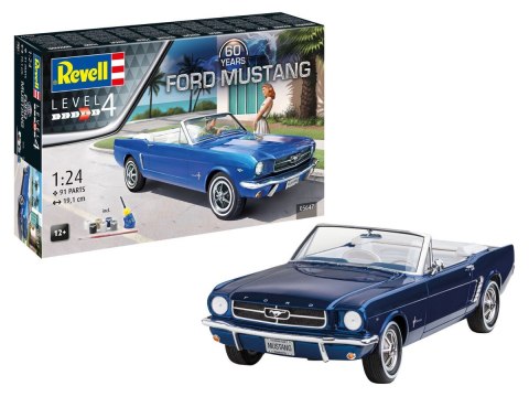 Revell Zestaw upominkowy 60. rocznica Ford Mustang 1/24