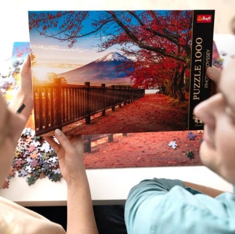 Trefl Puzzle 1000 elementów Premium Góra Fuji Japonia