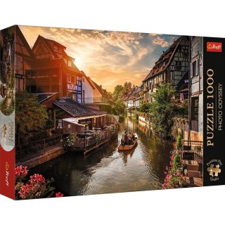 Trefl Puzzle 1000 elementów Premium Mała Wenecja Colmar Francja