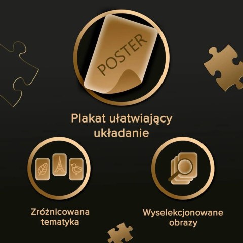 Trefl Puzzle 1000 elementów Premium Mała Wenecja Colmar Francja