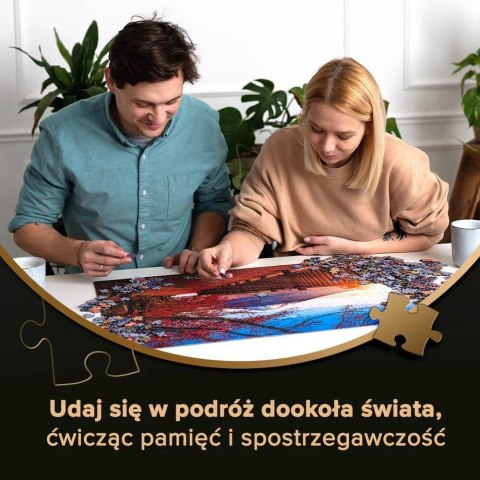 Trefl Puzzle 1000 elementów Premium Plus Most Rakotza w Kromlau Niemcy