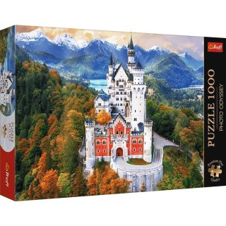 Trefl Puzzle 1000 elementów Premium Zamek Neuschwanstein Niemcy