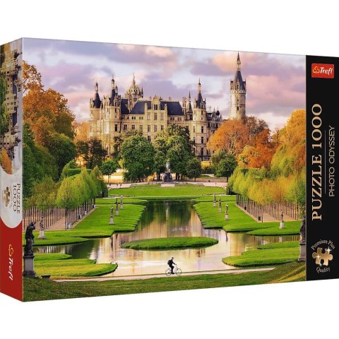 Trefl Puzzle 1000 elementów Premium Zamek w Schwerinie Niemcy