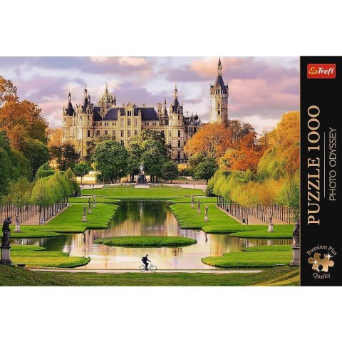 Trefl Puzzle 1000 elementów Premium Zamek w Schwerinie Niemcy