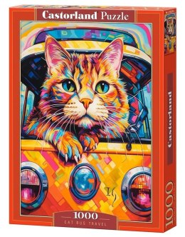 Castor Puzzle 1000 elementów Cat Bus Travel