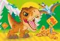 Clementoni Puzzle 2x20 elementów Super Kolor Jurassic World