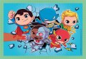 Clementoni Puzzle 4w1 Super Kolor DC Super Friends