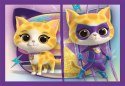 Clementoni Puzzle 4w1 Super Kolor SuperKitties