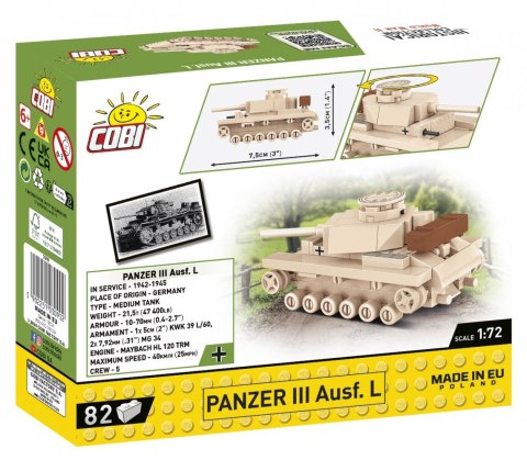 Cobi Klocki Klocki Panzer III Ausf.L