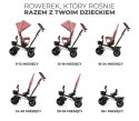 Kinderkraft Rowerek trójkołowy AVEO ROSE PINK