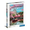 Clementoni Puzzle 1000 elementów High Quality Himeji Castle In Spring