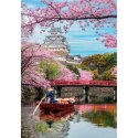 Clementoni Puzzle 1000 elementów High Quality Himeji Castle In Spring