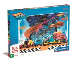 Clementoni Puzzle 104 elementy Hot Wheels Super Kolor