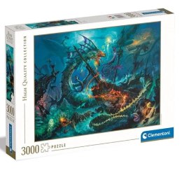 Clementoni Puzzle 3000 elementów High Quality The Underwater Battle