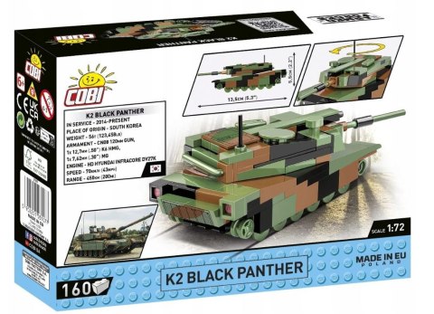 Cobi Klocki Klocki K2 BLACK PANTHER 160 elementów