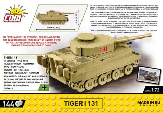 Cobi Klocki Klocki Tiger I 131