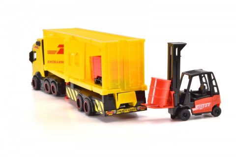 Dickie Pojazd City Ciężarówka z naczepą DHL 35 cm