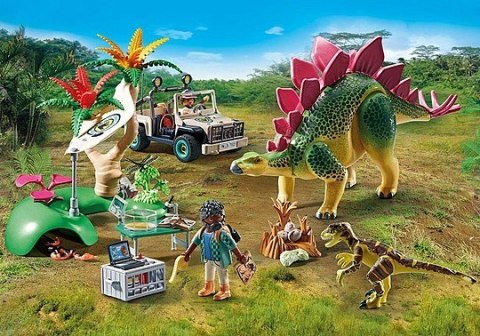 Playmobil Zestaw figurek Dinos 71523 Obóz badawczy z dinozaurami