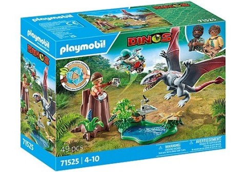 Playmobil Zestaw figurek Dinos 71525 Stacja badawcza dla dinozaurów Dimorfodonów