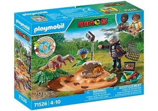 Playmobil Zestaw figurek Dinos 71526 Gniazdo Stegosaurusa i złodziej jaj